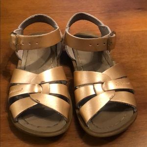Saltwater Sandals Rose Gold